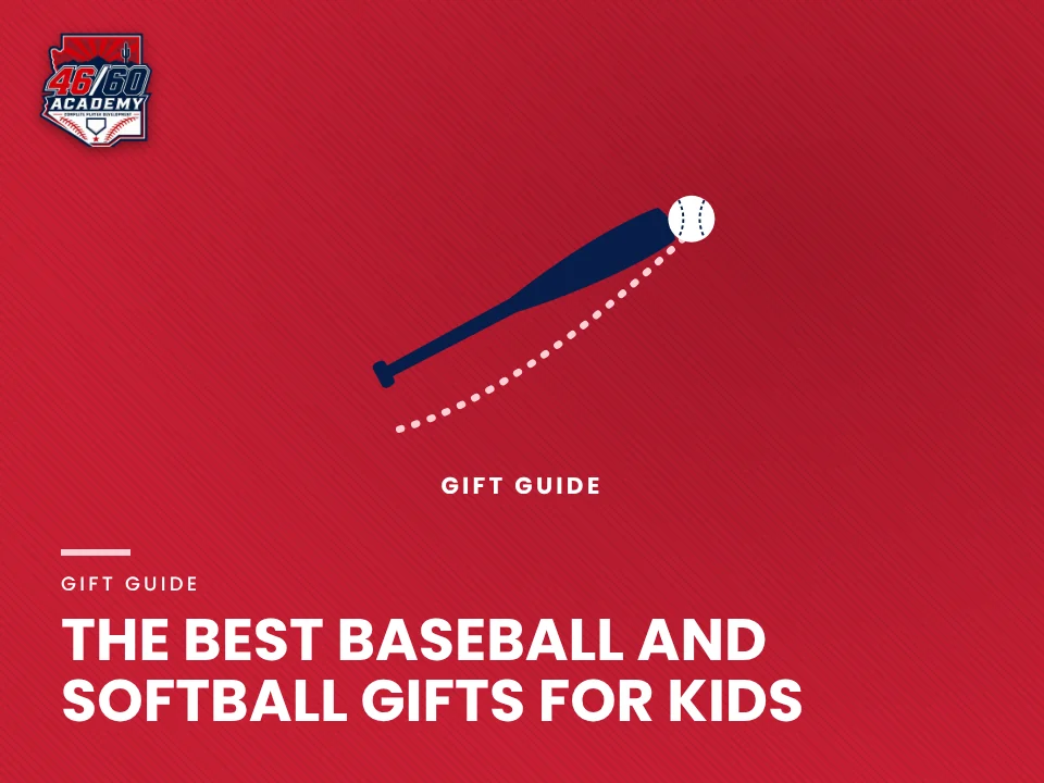 The best baseball and softball gifts for kids (ages 7–12): Backspin Jr. teaching graphic from 46/60 Academy
