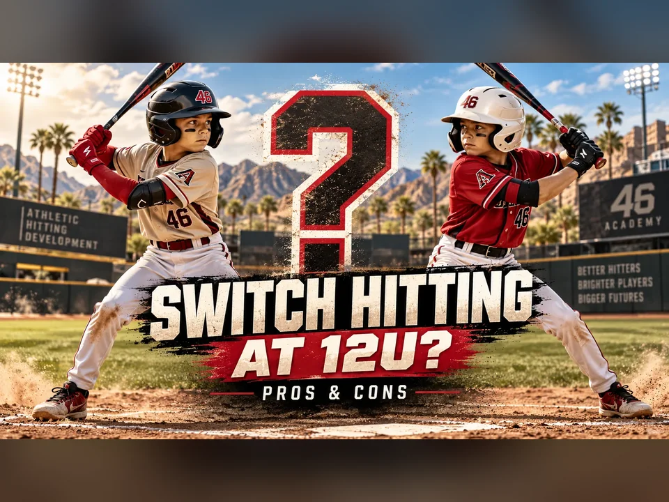 Switch hitting at 12U? Pros and cons: two young hitters batting from opposite sides of the plate