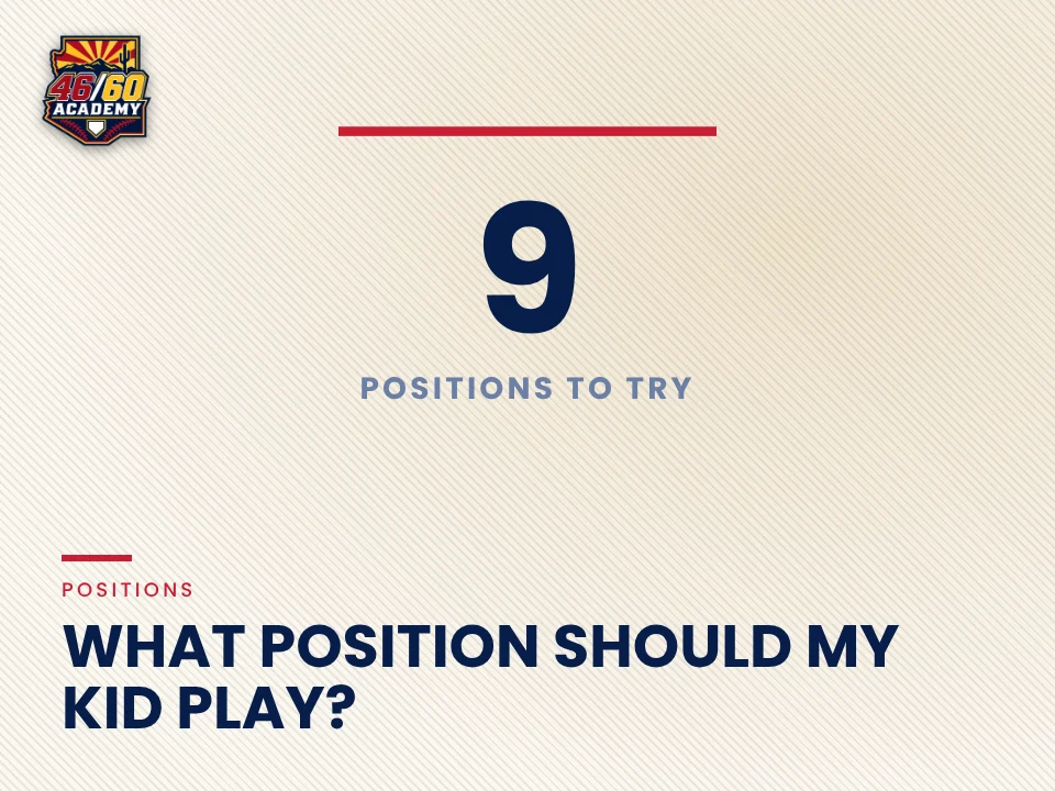 What position should my kid play?: Backspin Jr. teaching graphic from 46/60 Academy